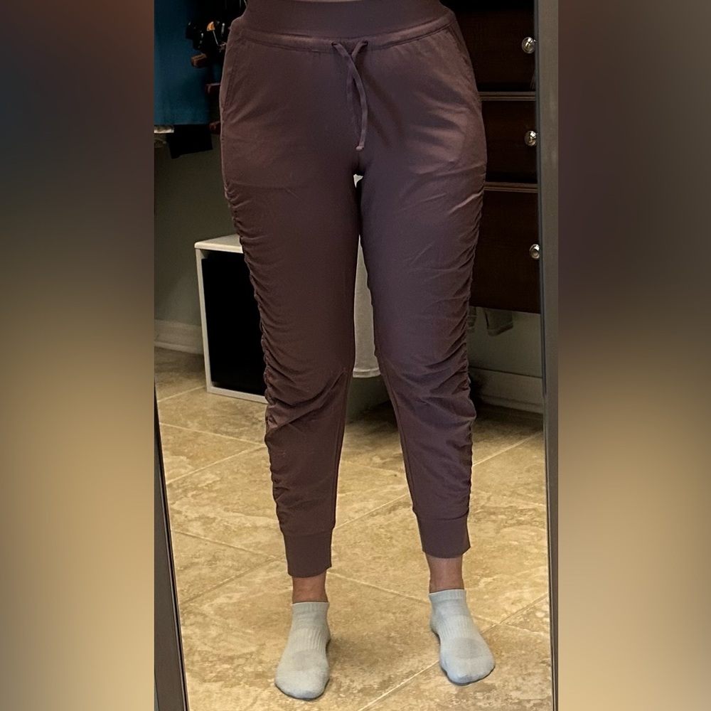 Athleta Attitude Jogger ruched sides size 2 - Picture 4 of 6